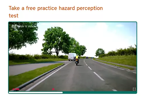 Hazard perception in Polish language Large vehicles HGV